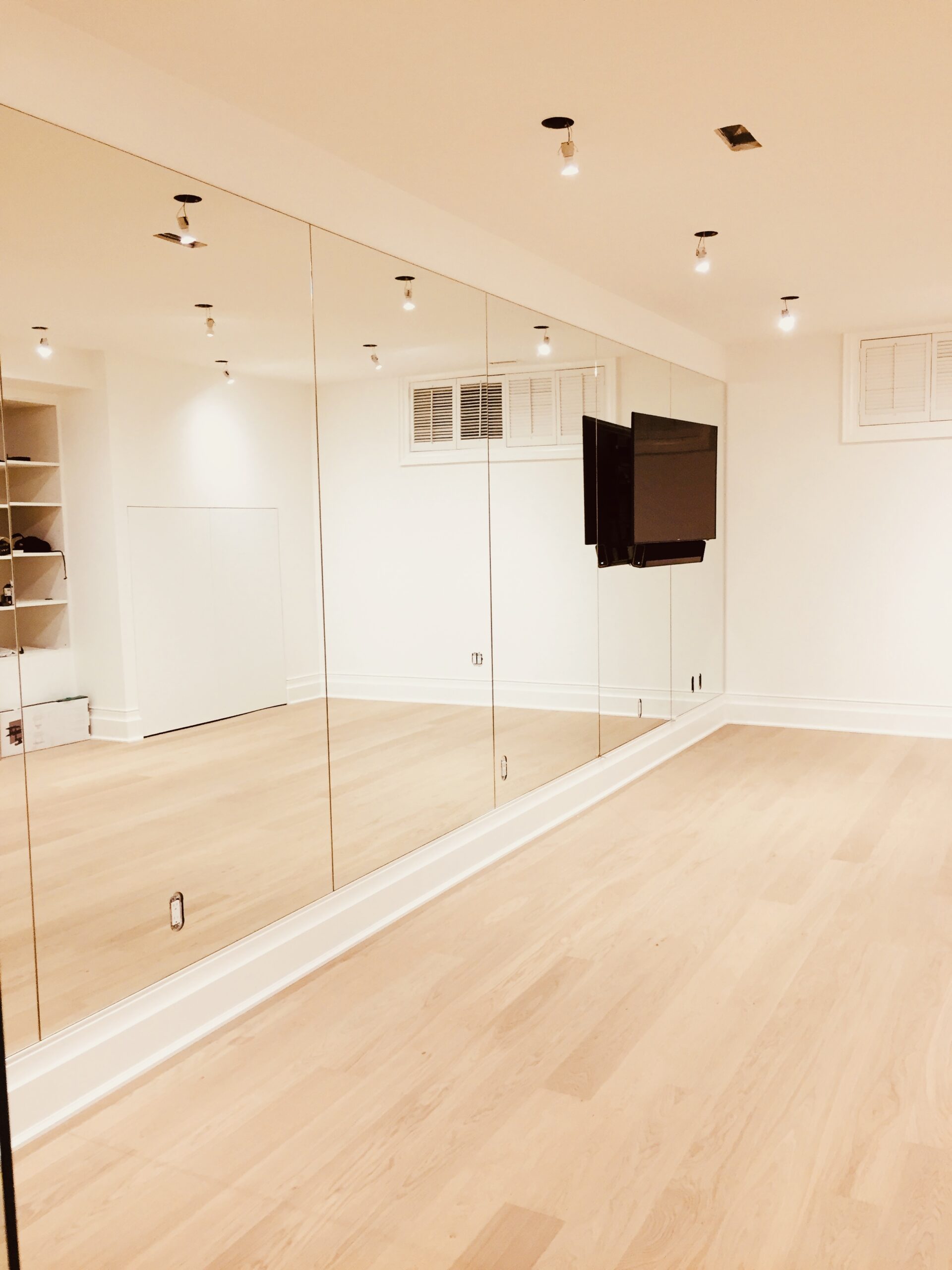 Glass railing project