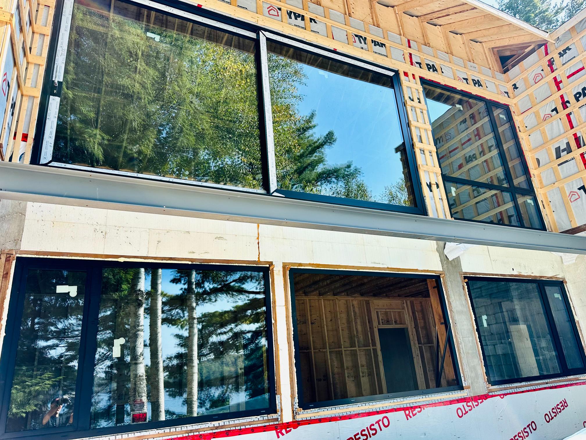 Glass railing project