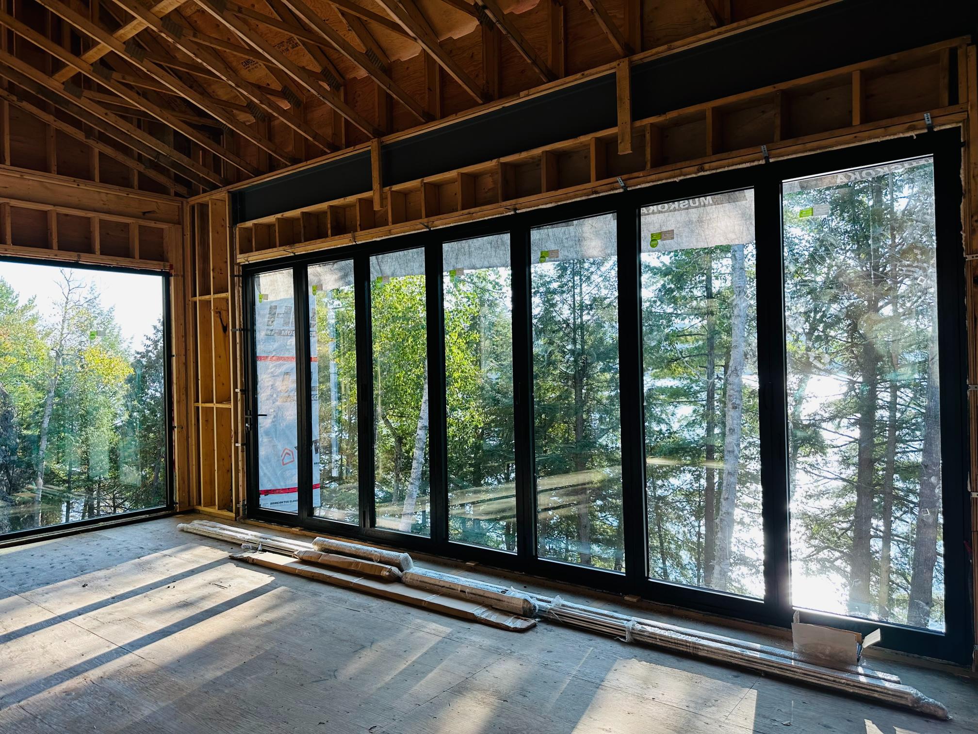 Glass railing project