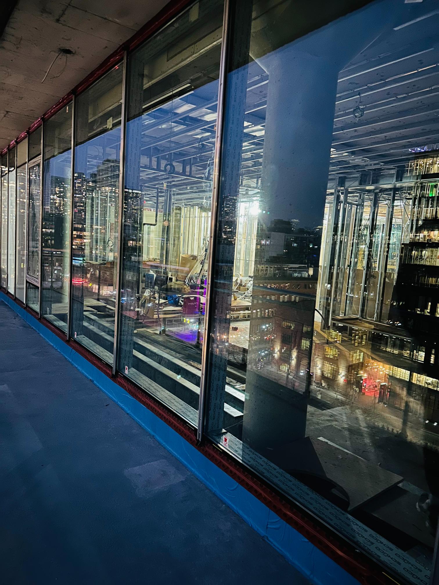 Glass railing project