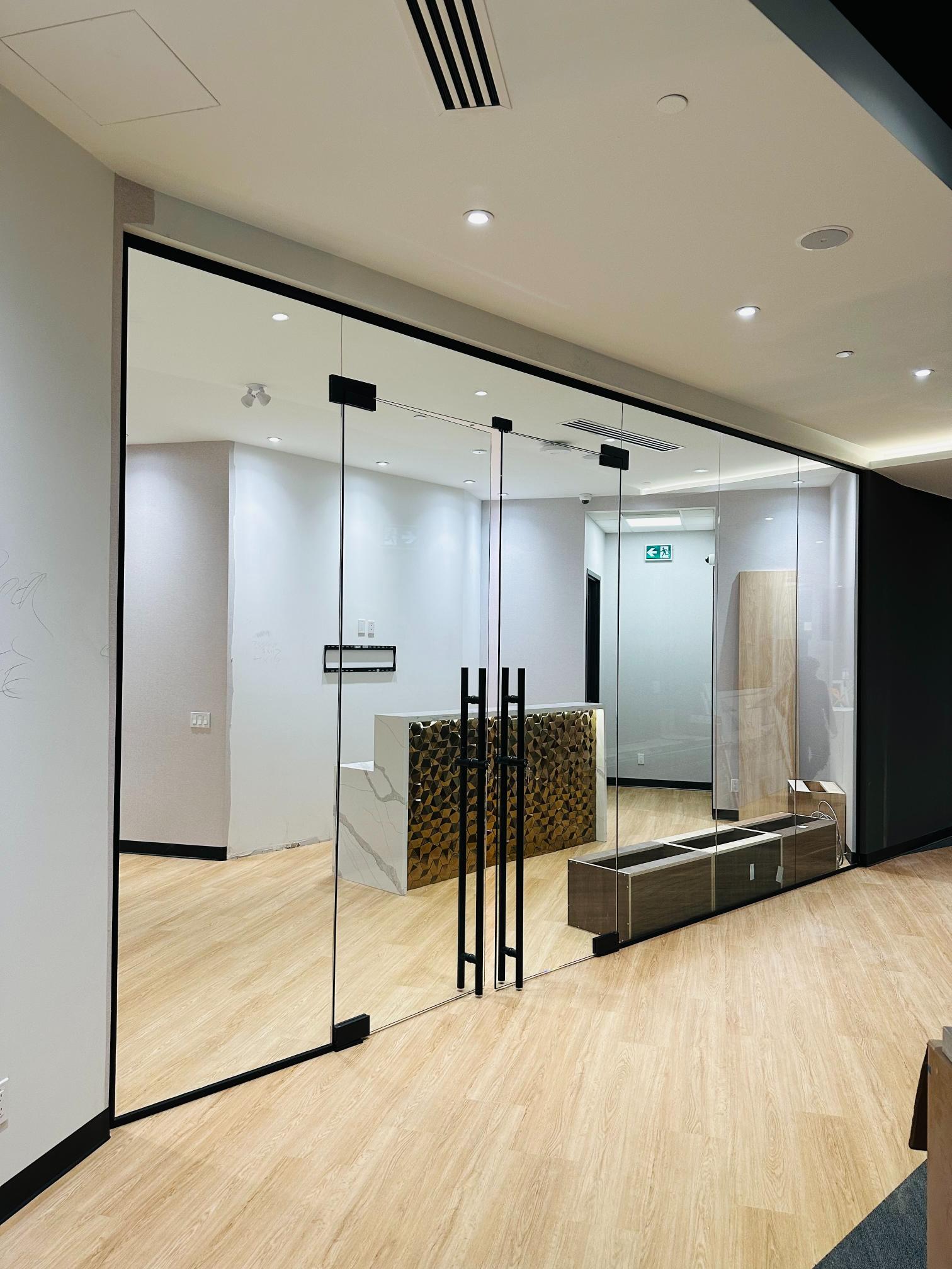 Glass railing project