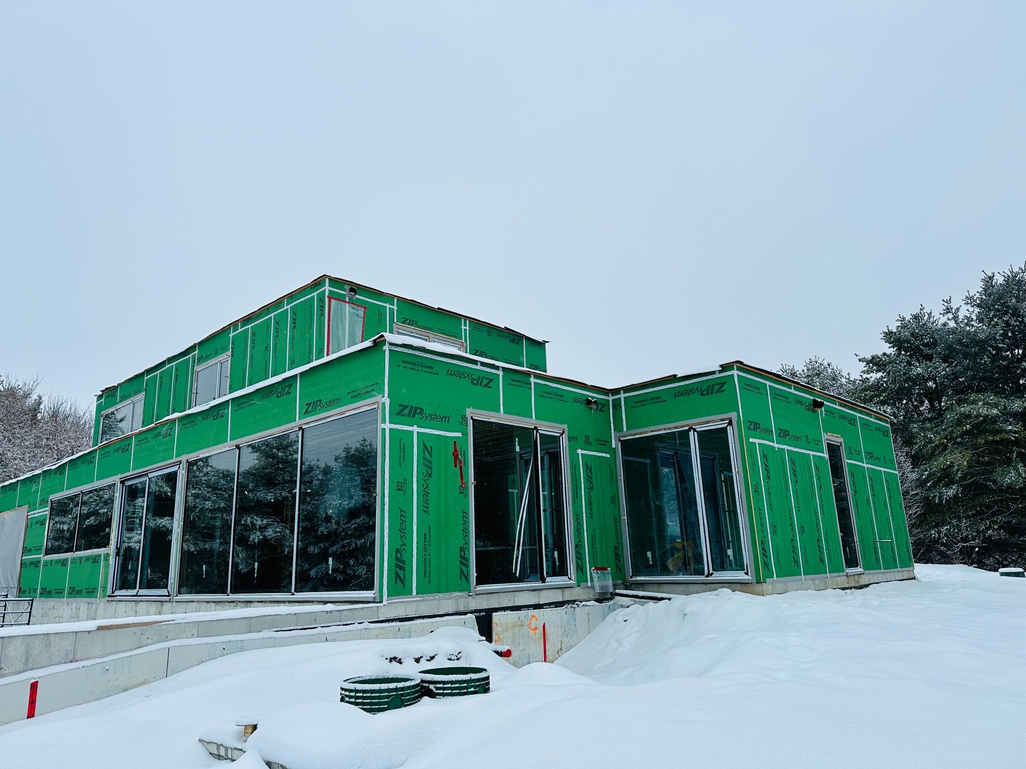 Glass railing project