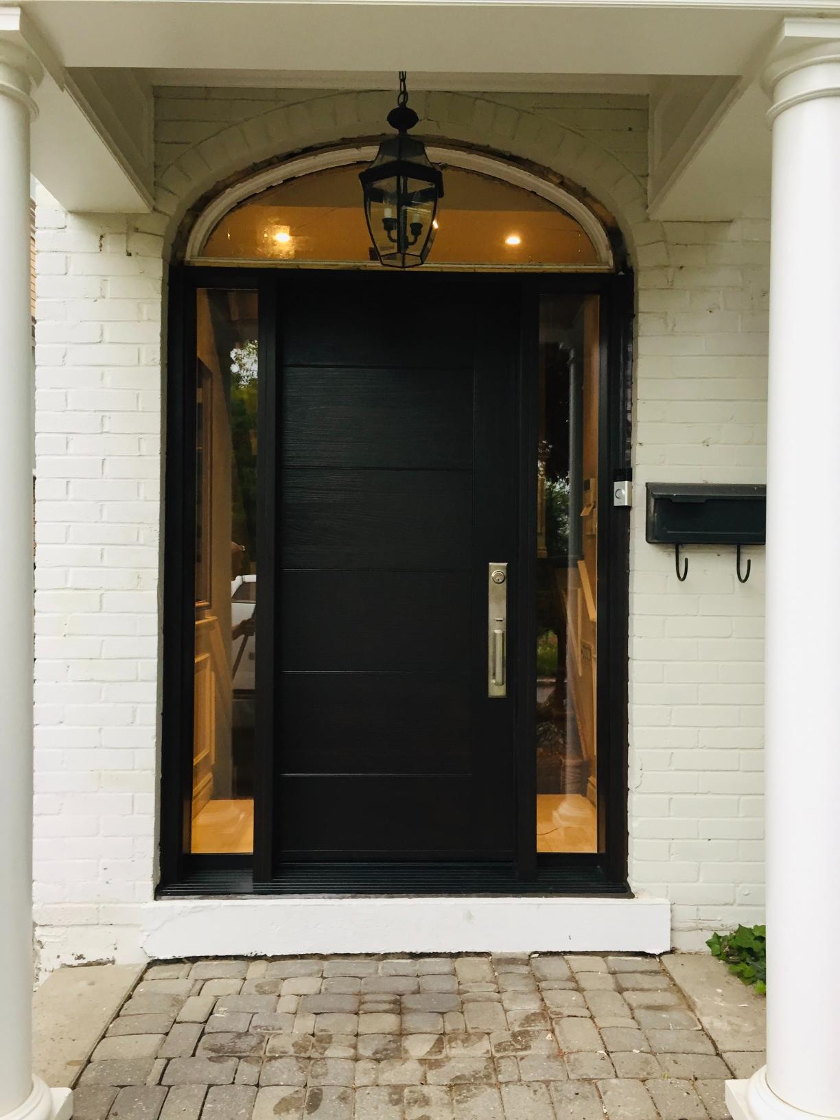 Glass railing project