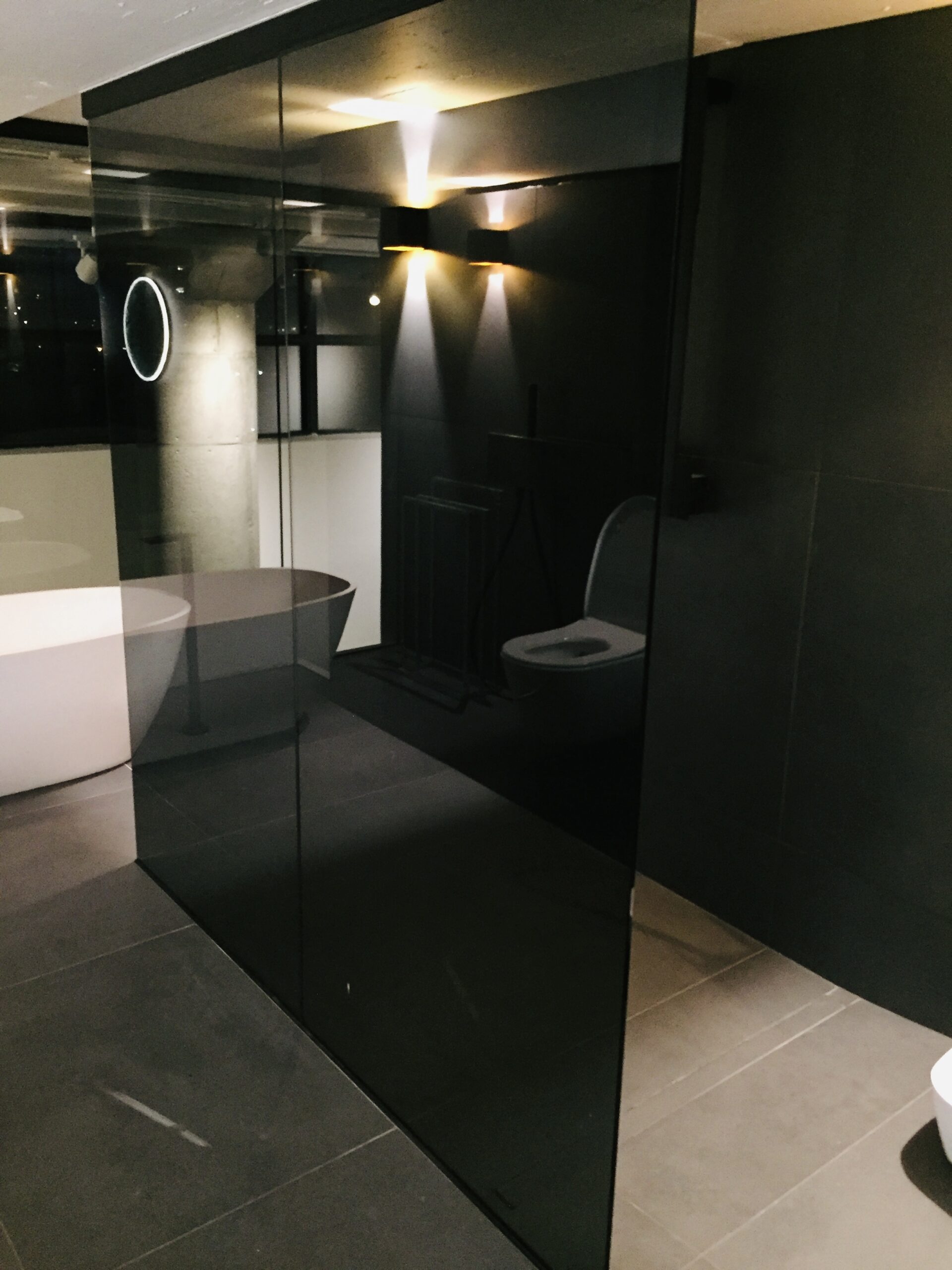 Glass railing project