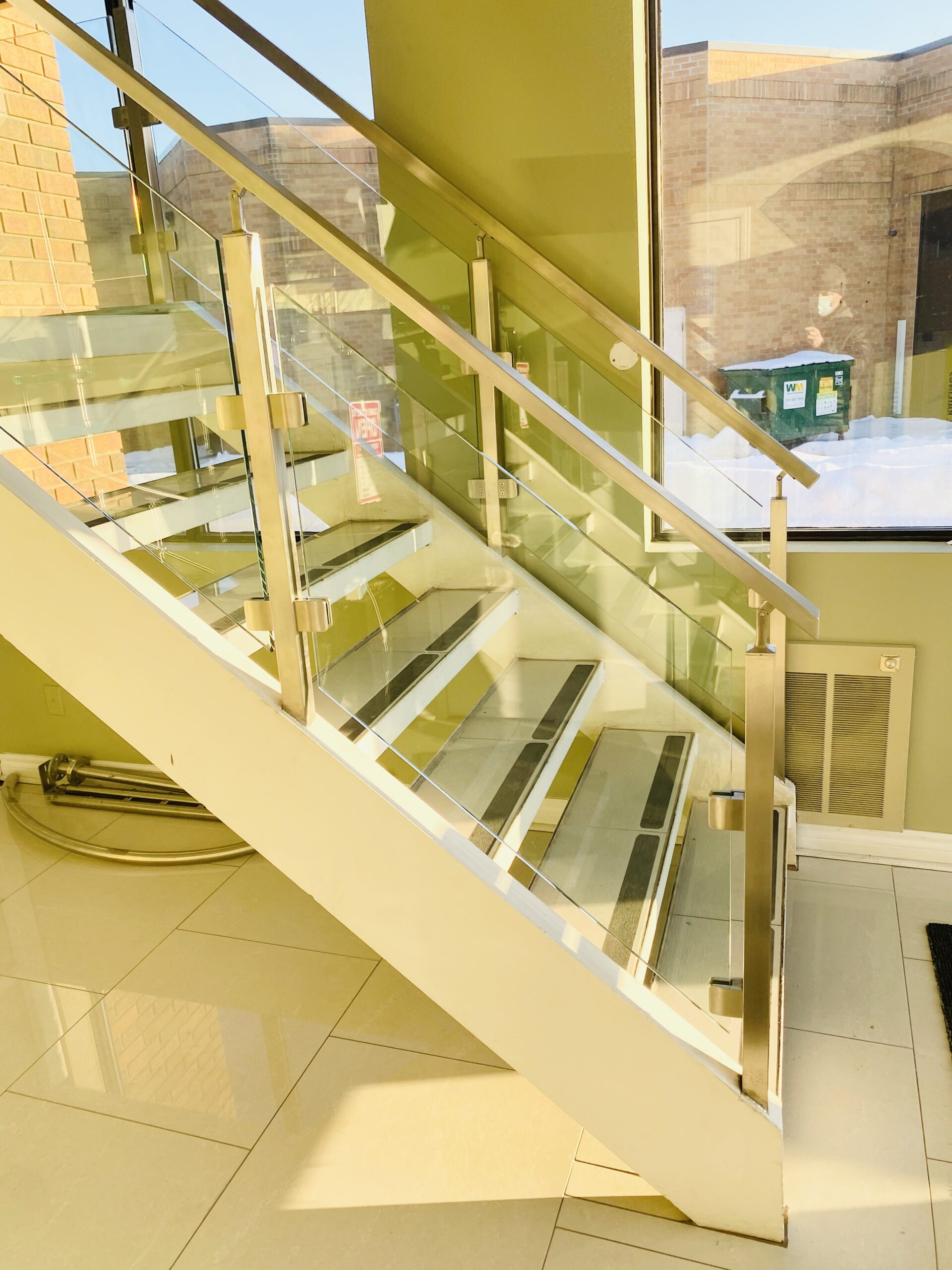 Glass railing project