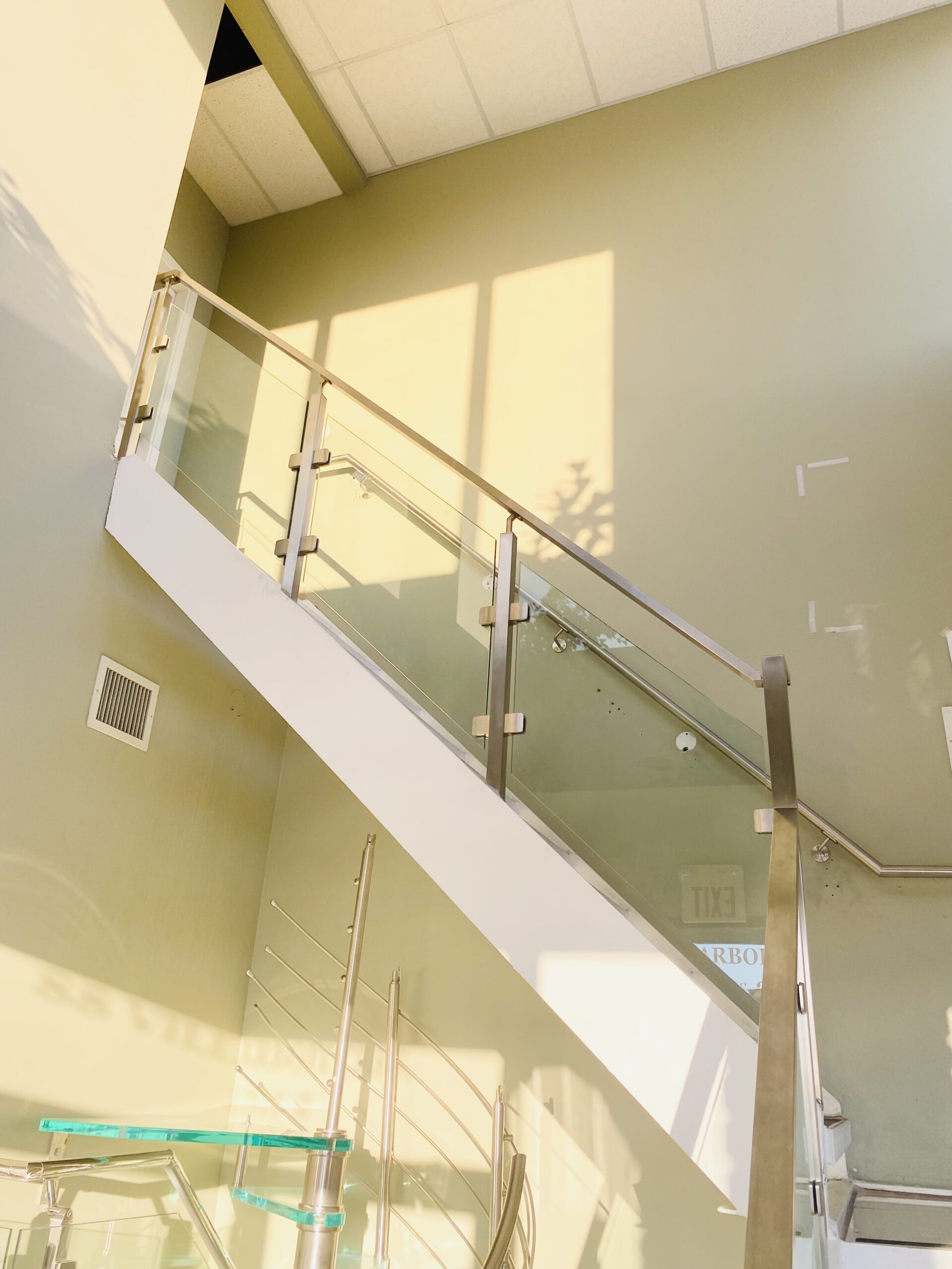 Glass railing project