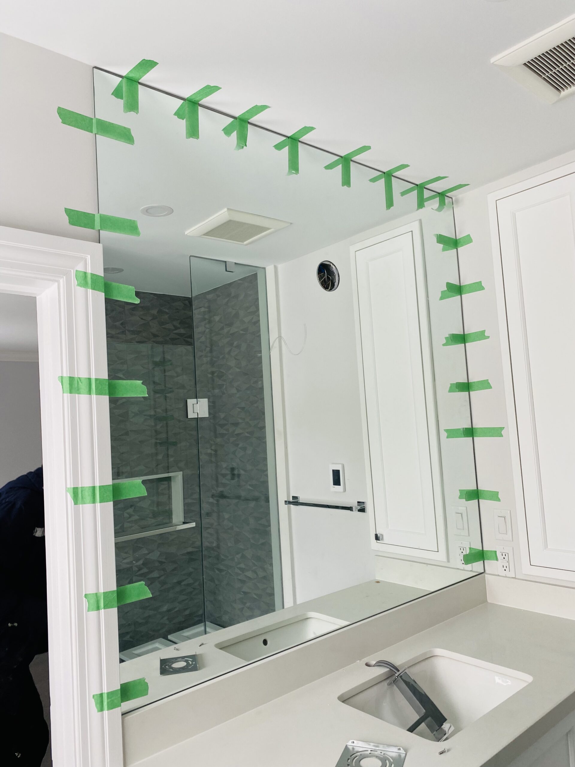 Glass railing project