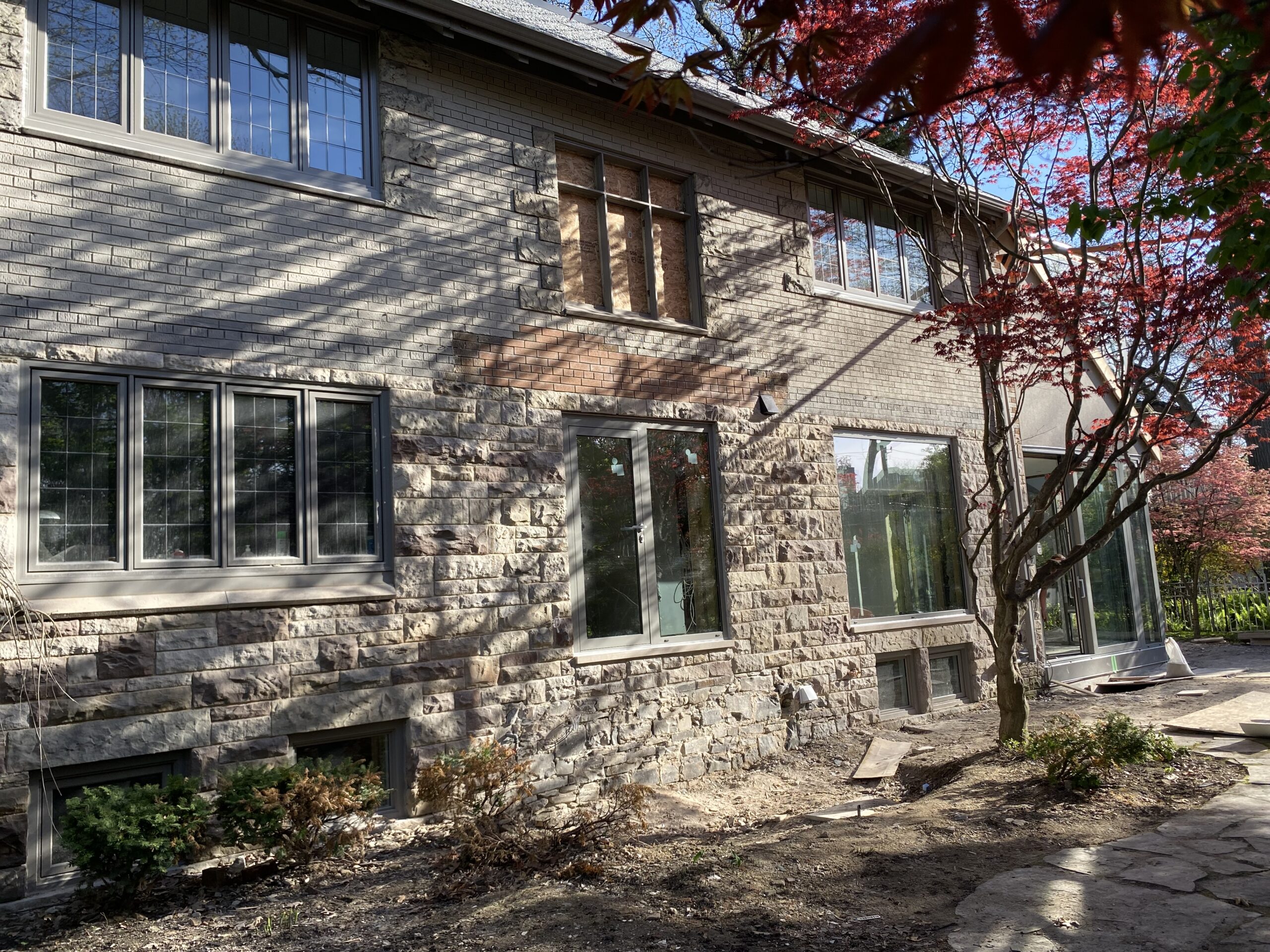 Glass railing project