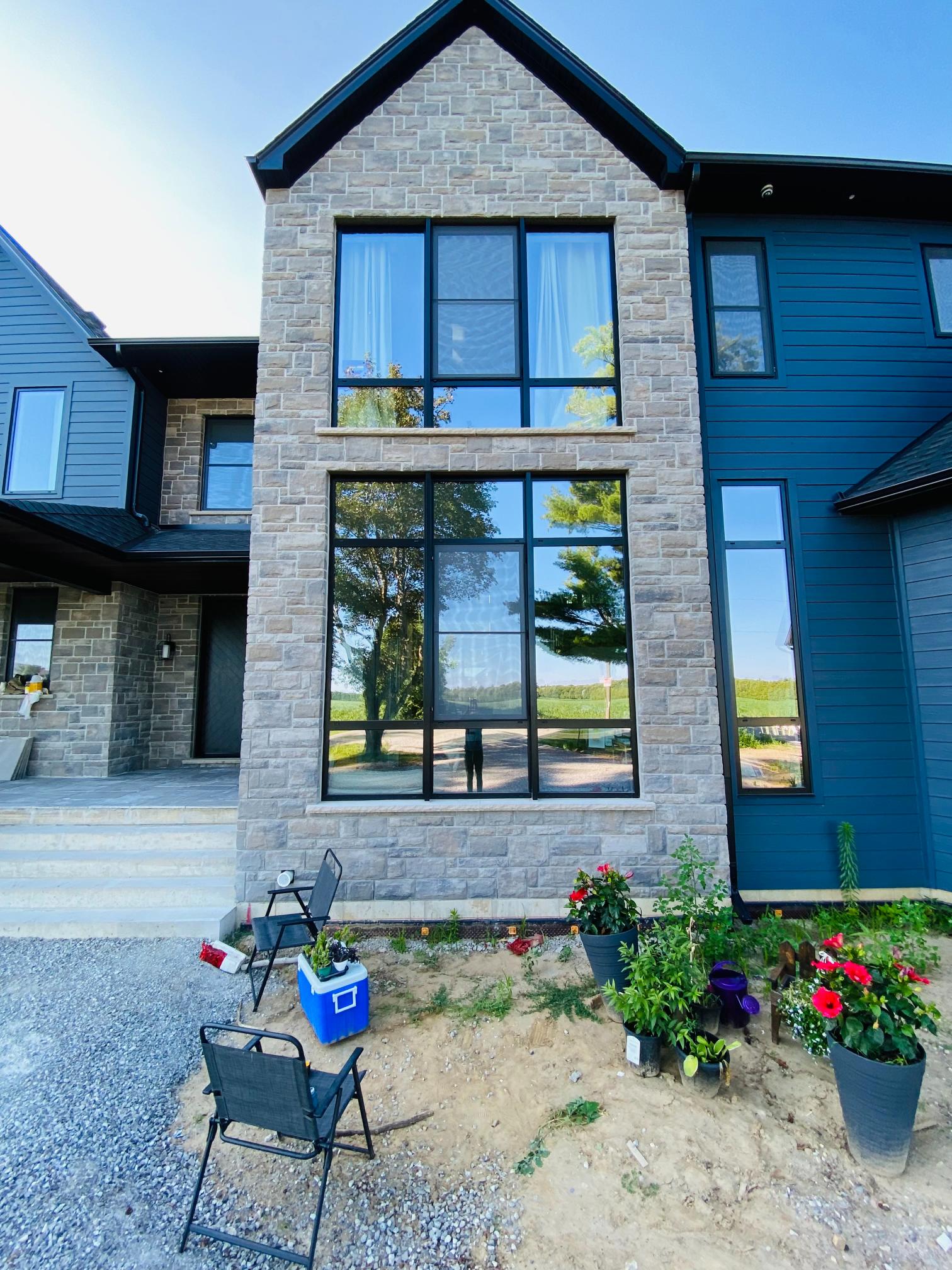 Glass railing project